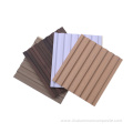 Decorative Slatted Wood Plastic Composite Panel